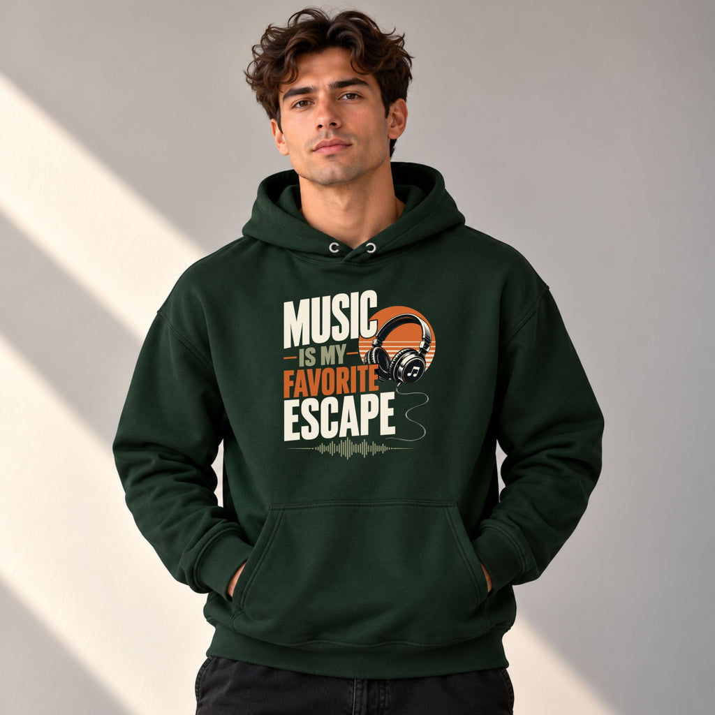 Music Is My Favorite Escape | Unisex Hoodie