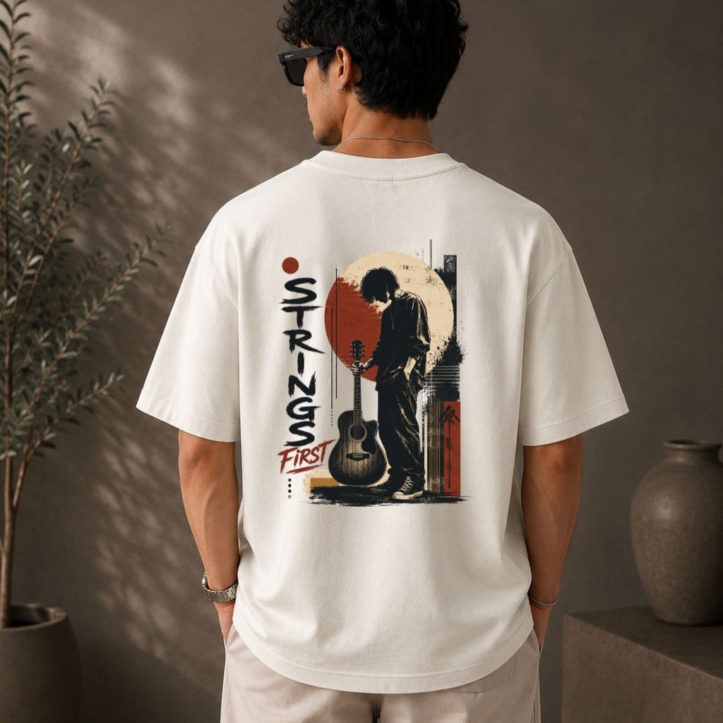 Strings First Oversized Unisex Tee