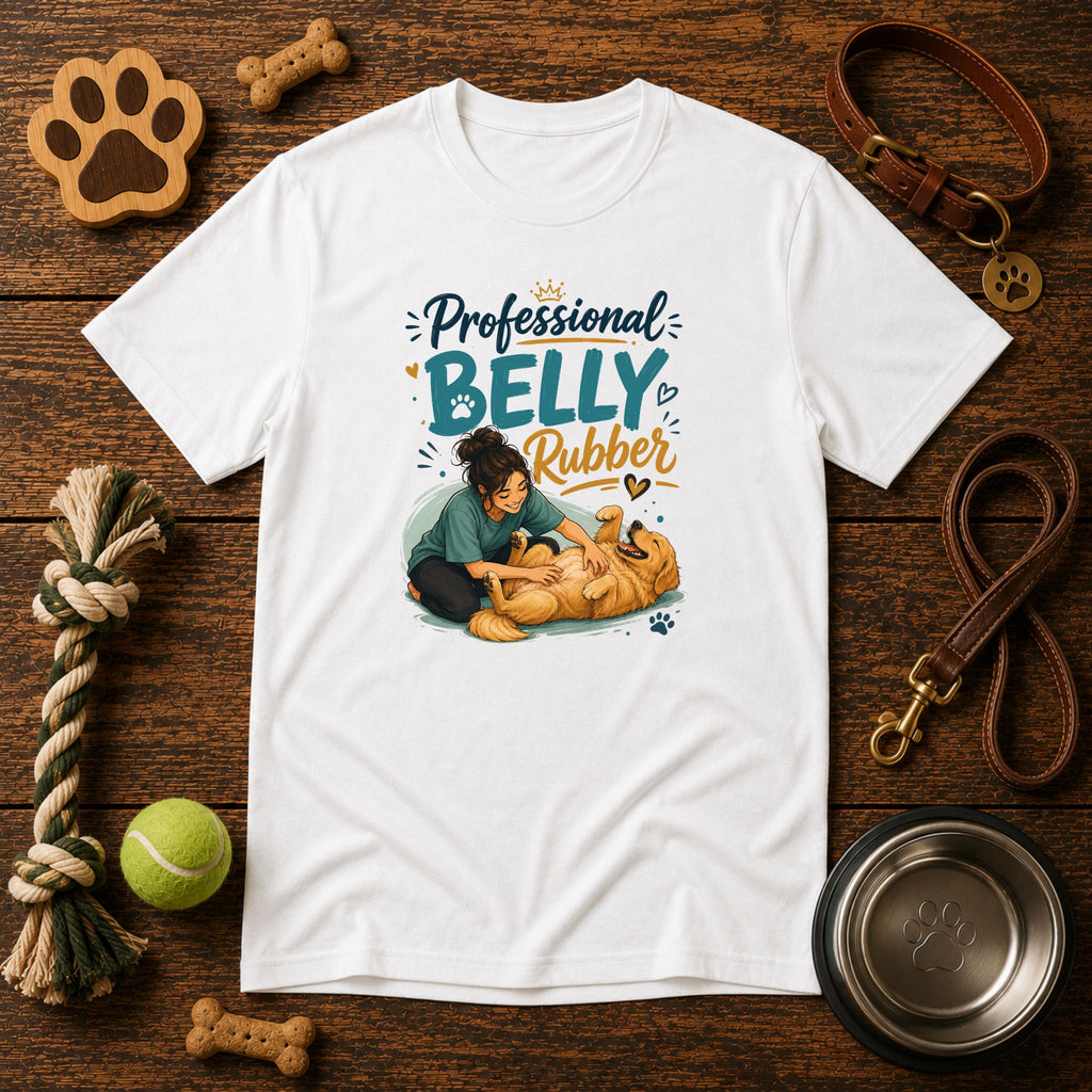 Professional Belly Rubber | Dog Lover Unisex T-Shirt