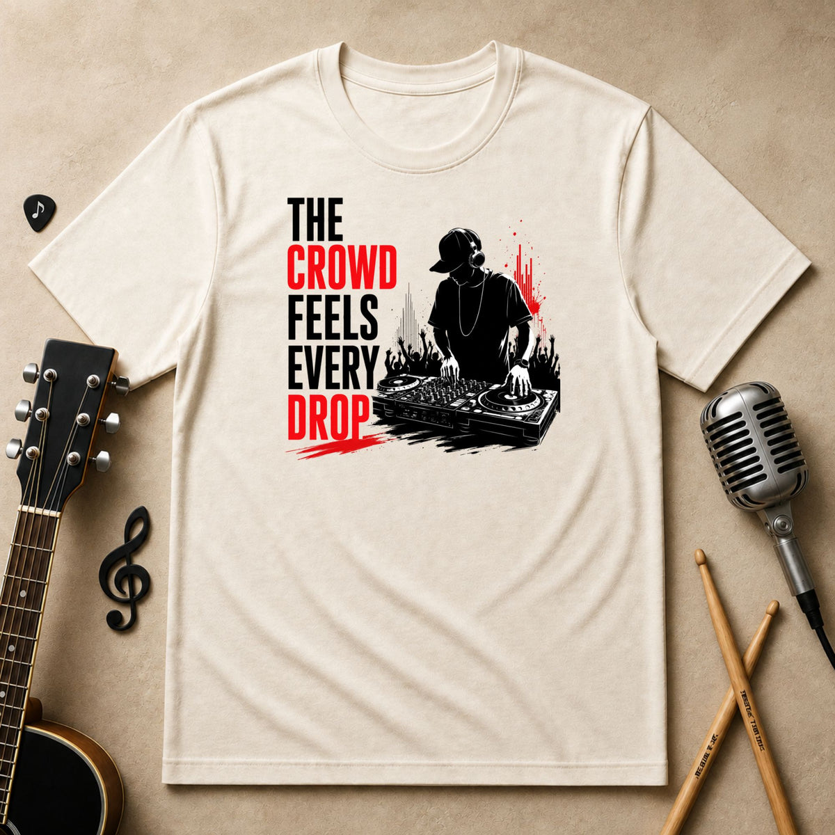 The Crowd Feels Every Drop | Unisex T-shirt
