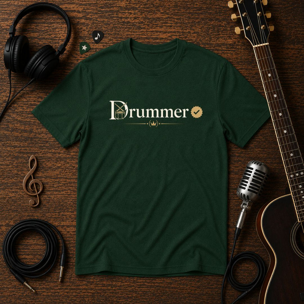 Drummer Verified Unisex Tee