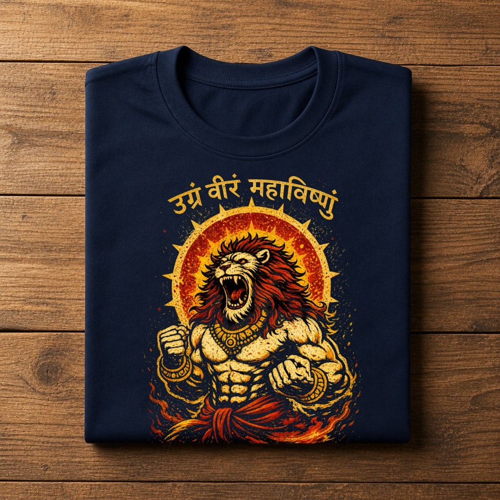 Narasimha Avatar Unisex Oversized T-Shirt