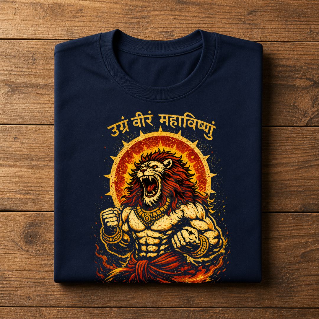 Narasimha Avatar Unisex Oversized T-Shirt
