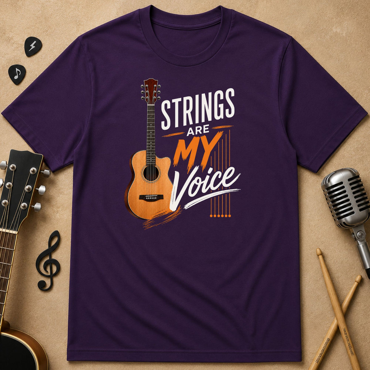 Strings Are My Voice | Unisex T-Shirt