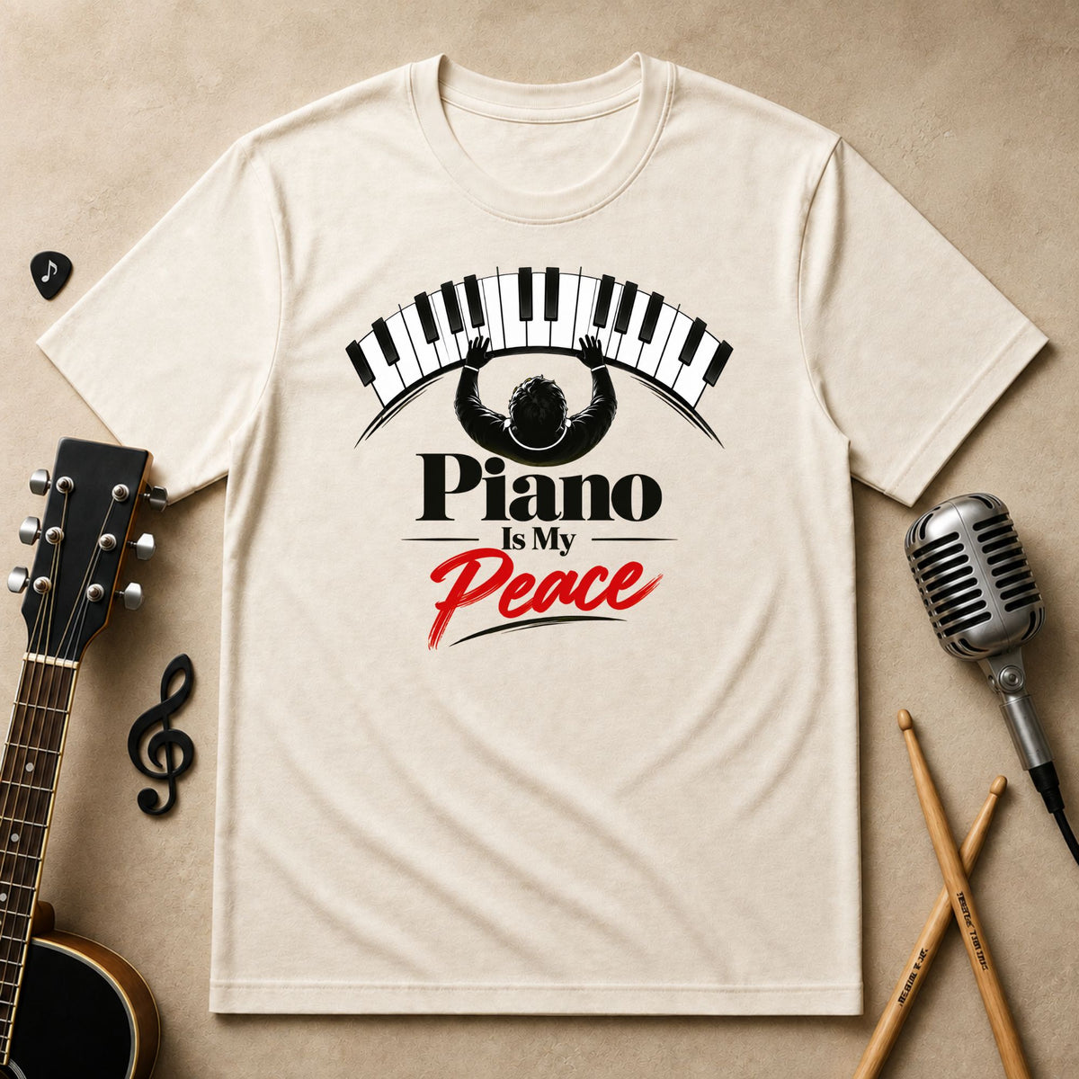 Piano Is My Peace | Unisex T-Shirt