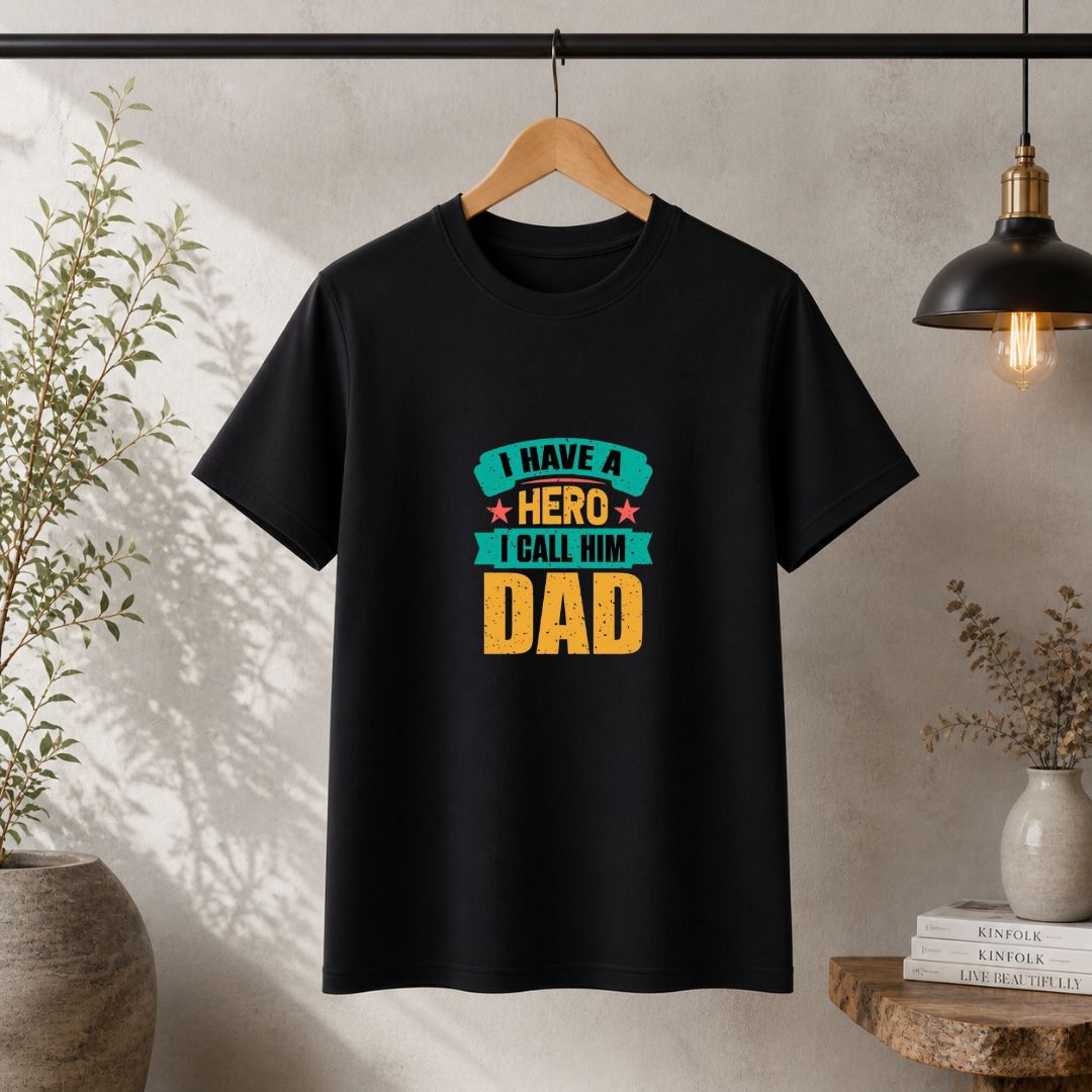 I Have A Hero I Call Him Dad T-Shirt | Father's Day Gift Shirt