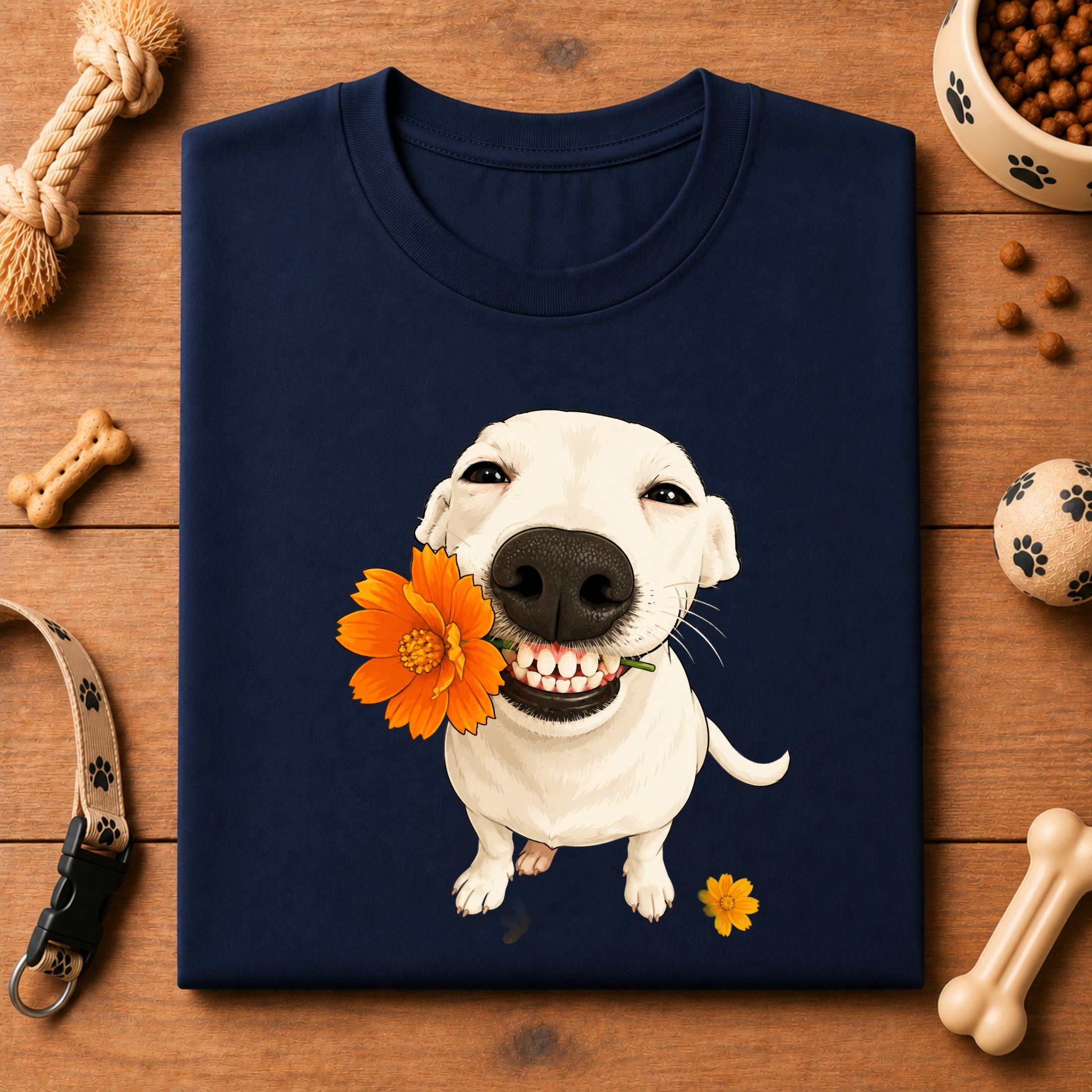 Smiling Dog Unisex T-Shirt