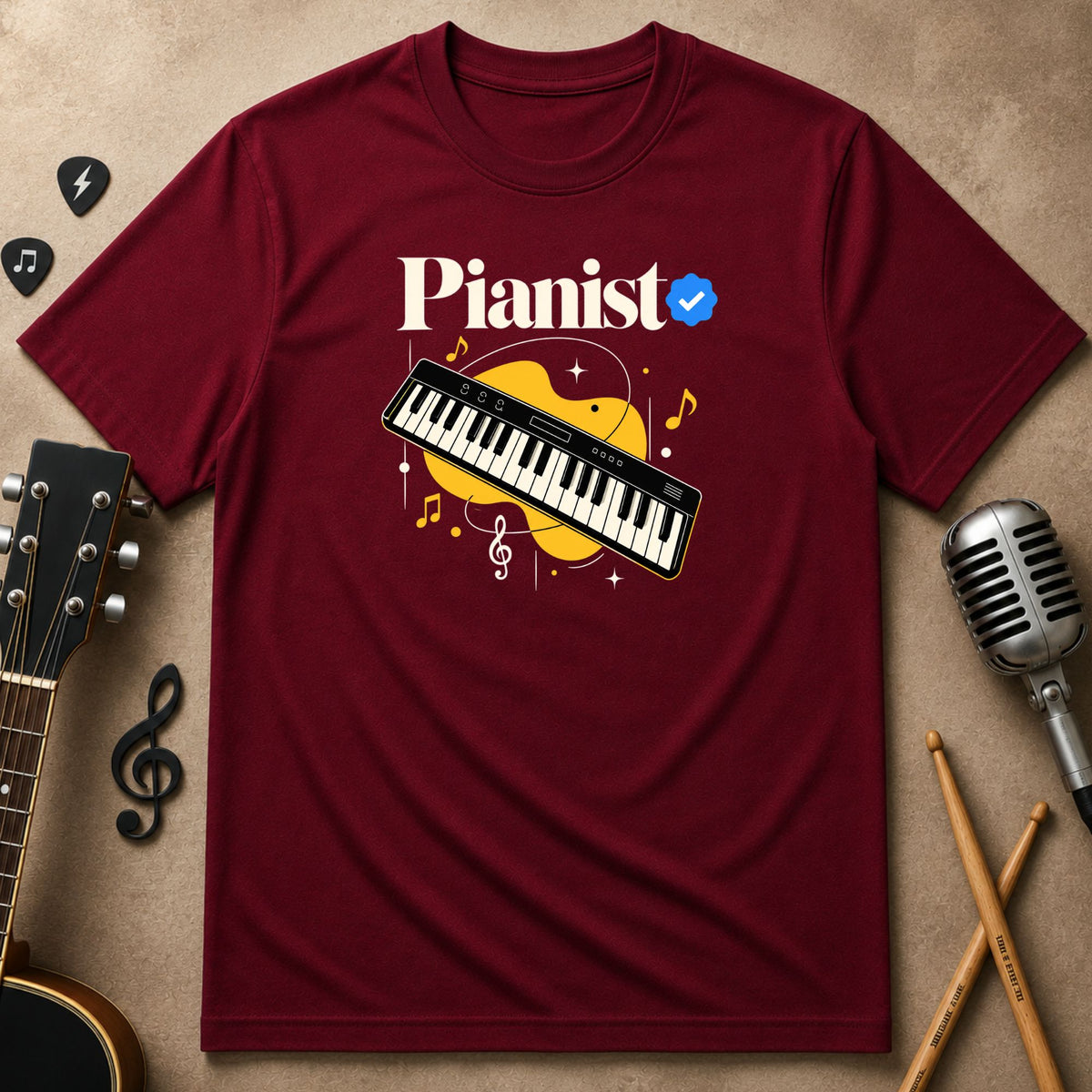 Pianist Verified | Unisex T-Shirt