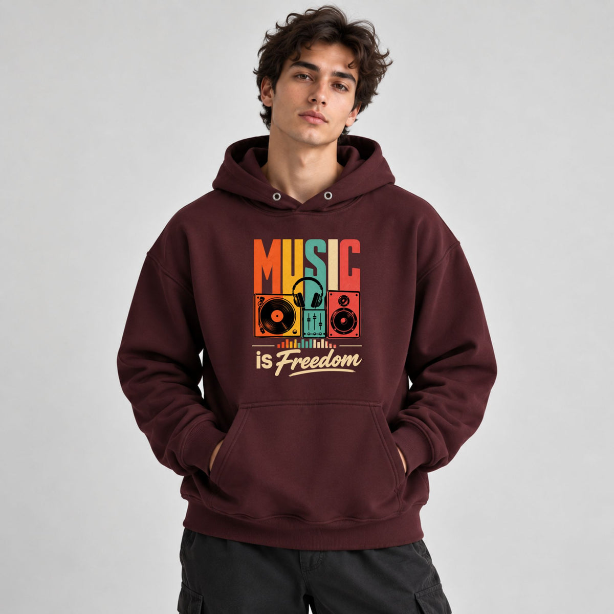 Music Is Freedom | Unisex Hoodie