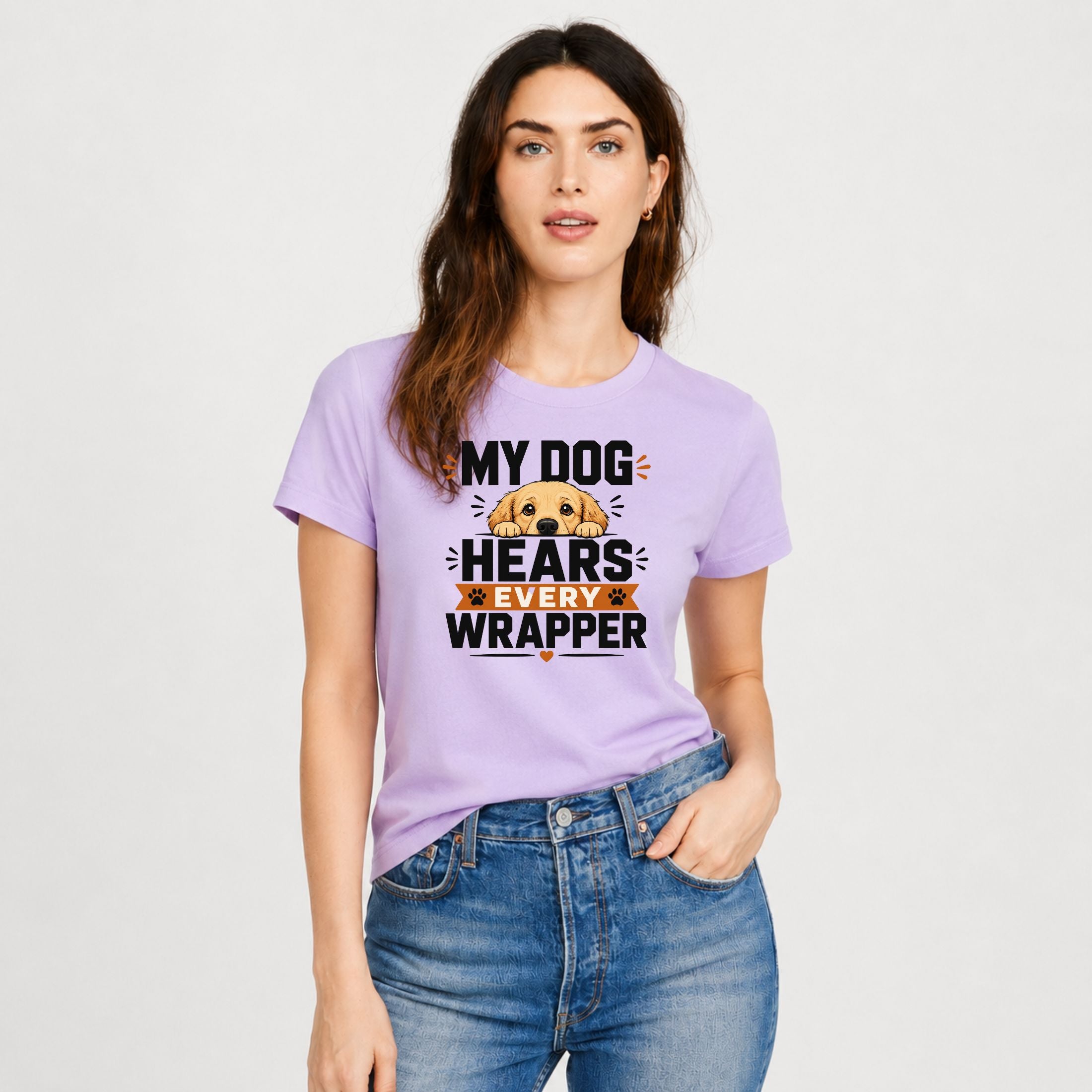 My Dog Hears Every Wrapper | Unisex Tee