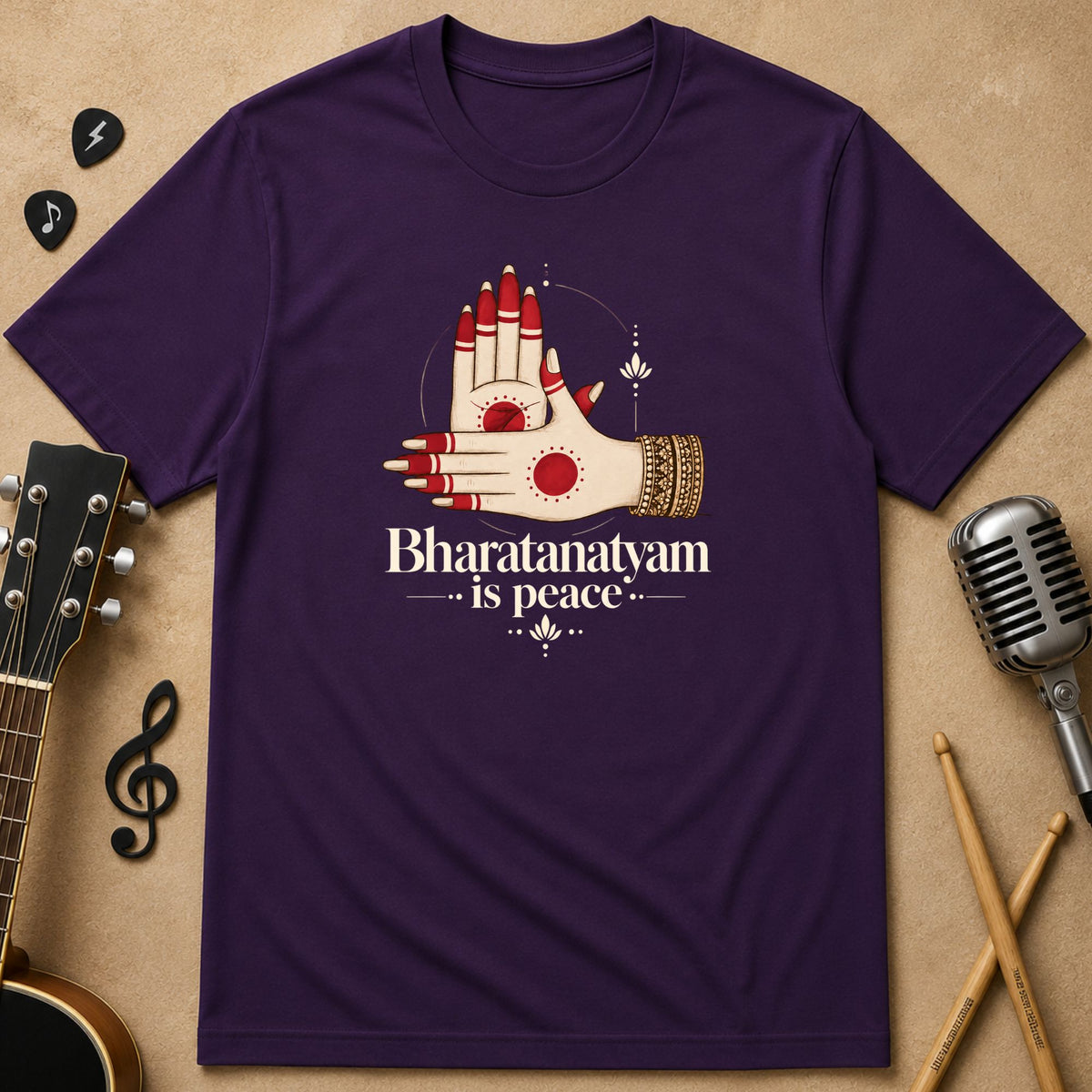 Bharatnatyam Is Peace | Unisex T-Shirt