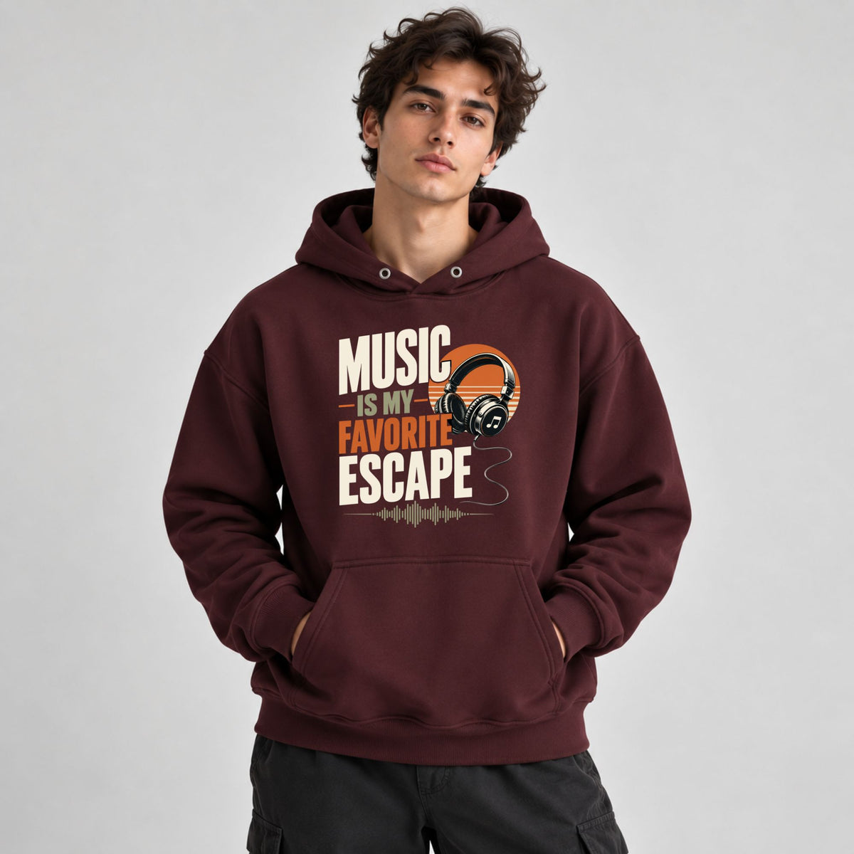 Music Is My Favorite Escape | Unisex Hoodie