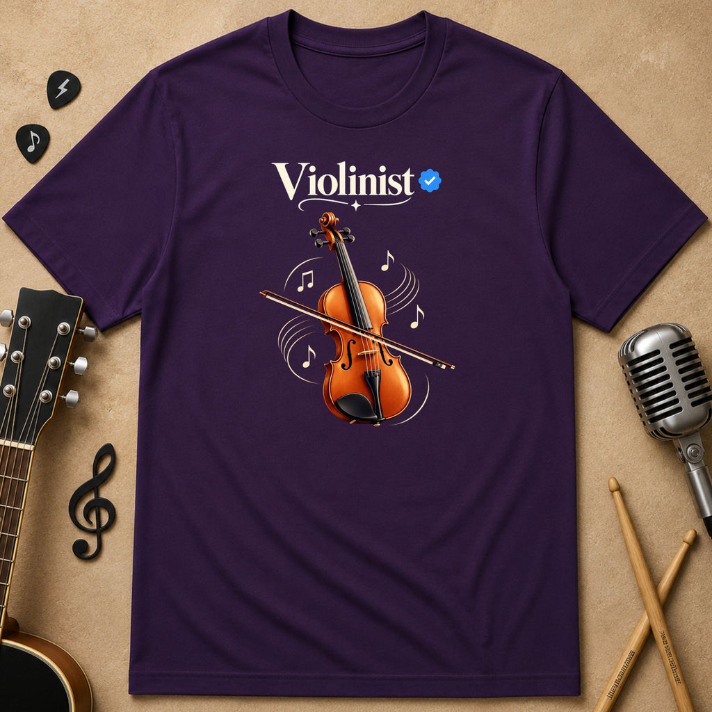 Violinist Verified – Violin Unisex T-Shirt