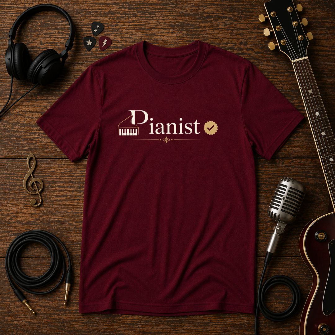 Pianist Verified Unisex Tee