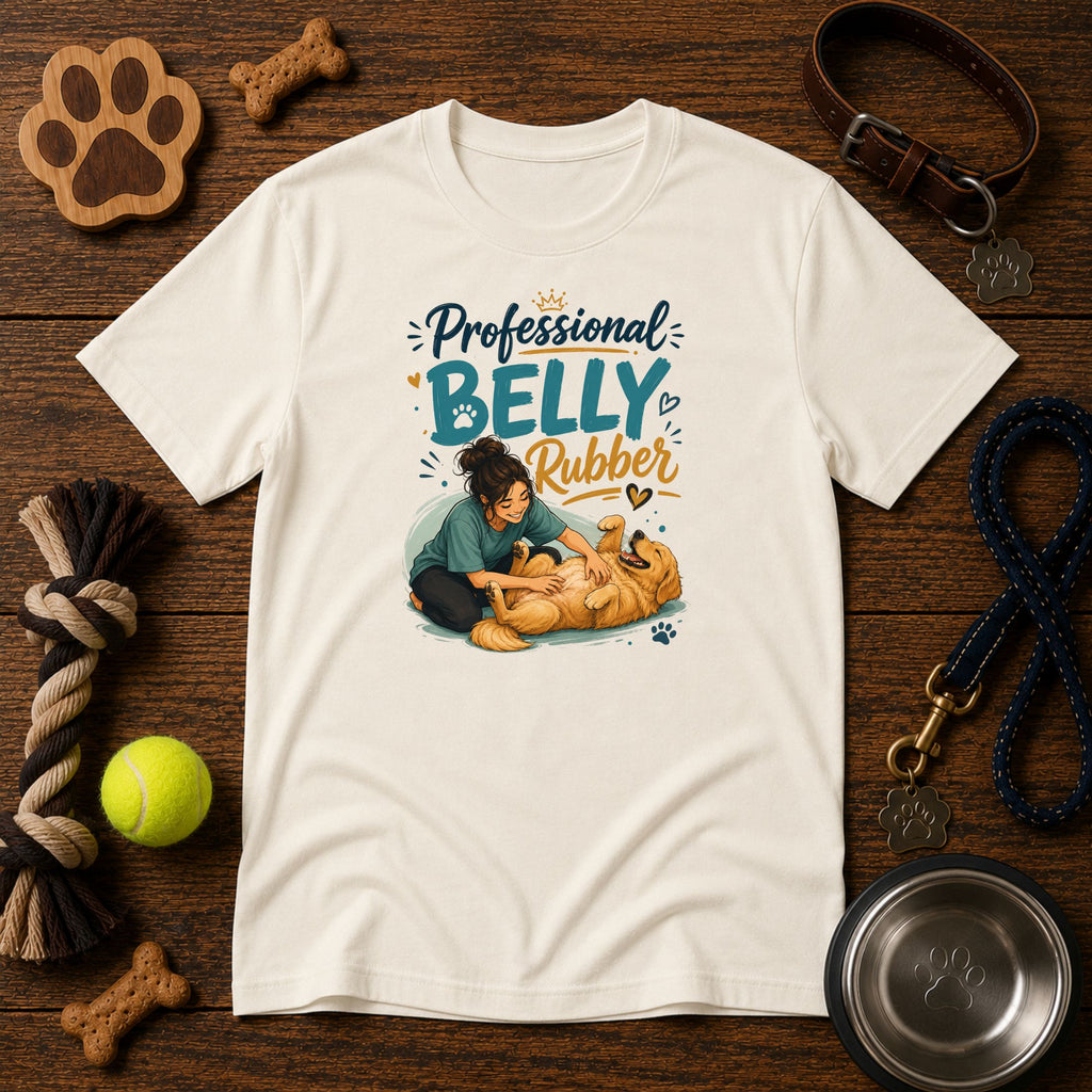 Professional Belly Rubber | Dog Lover Unisex T-Shirt