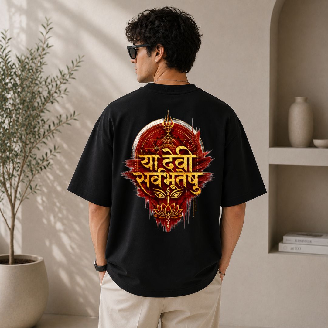 Ya Devi Sarvabhuteshu Unisex T-Shirt | Divine Devi Graphic Tee