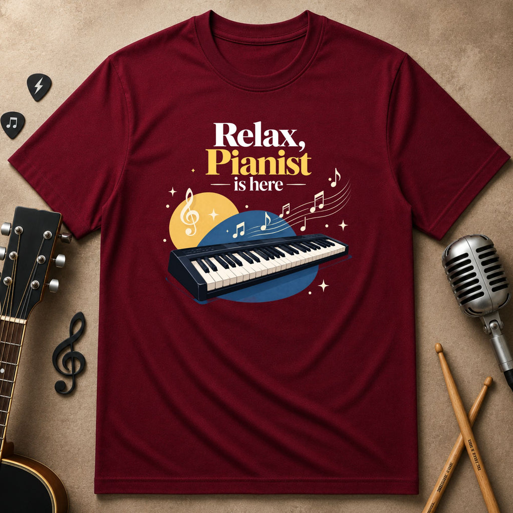 Relax, Pianist Is Here | Unisex T-Shirt