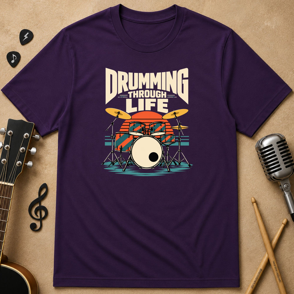 Drumming Through Life | Unisex T-Shirt