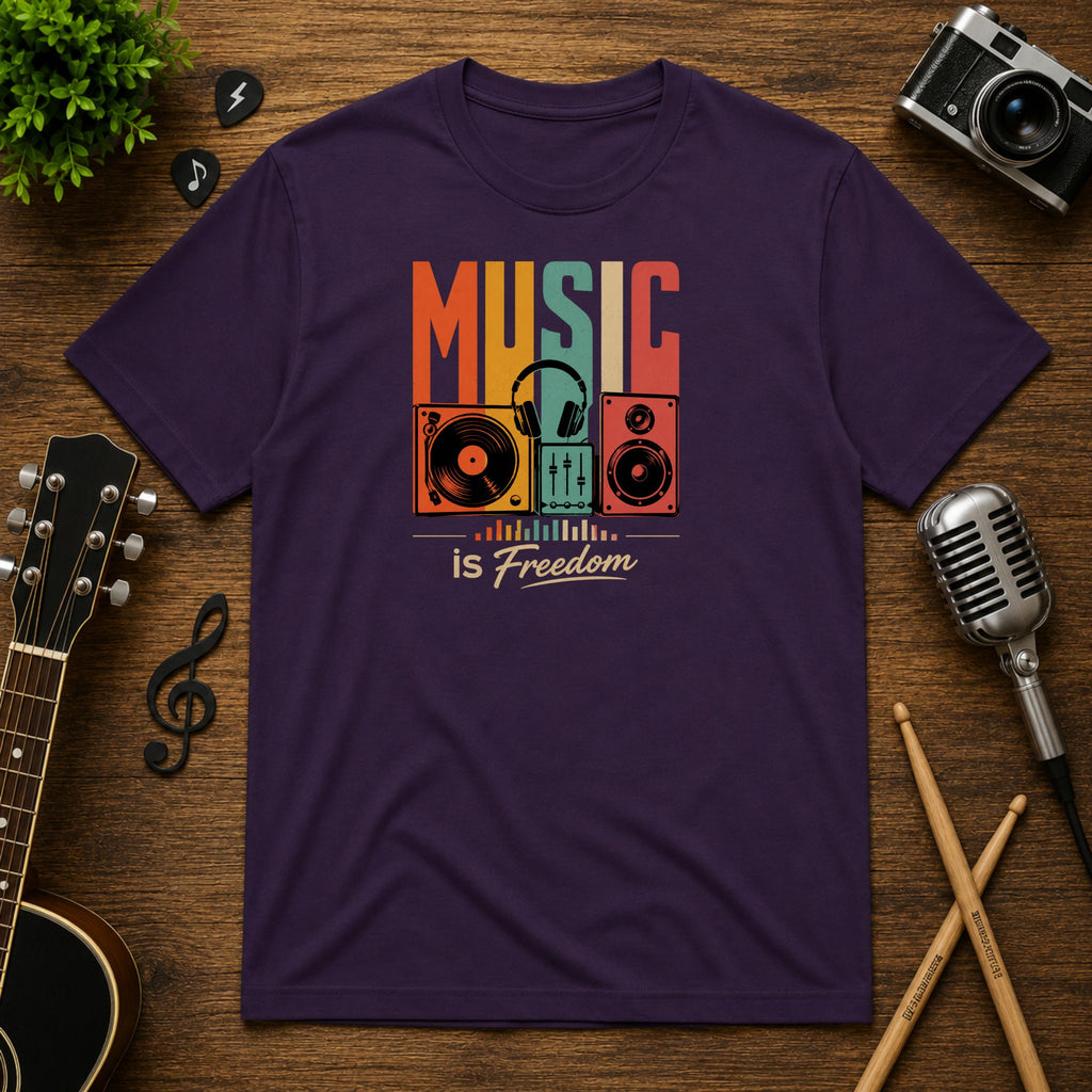 Music Is Freedom | Unisex Tee