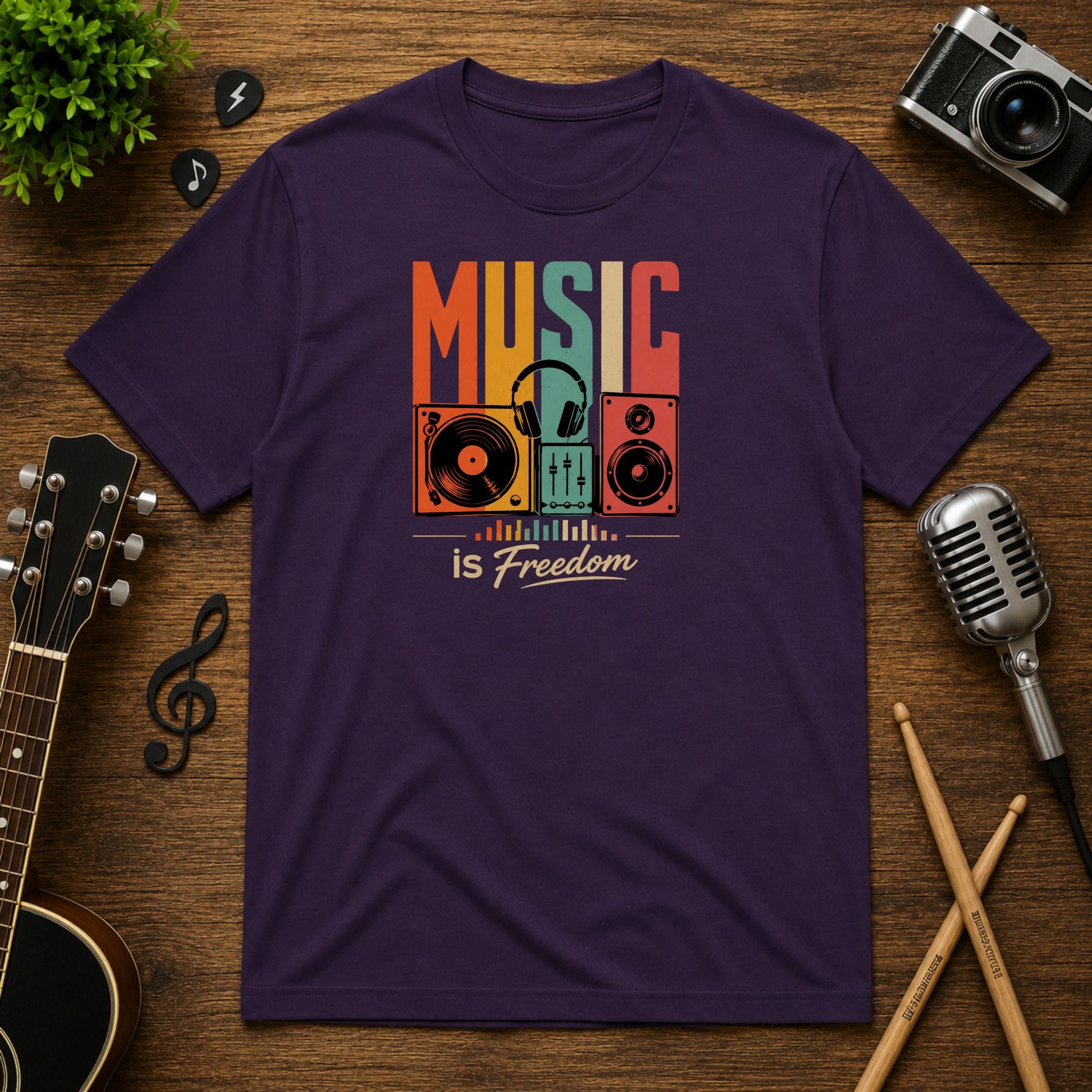 Music Is Freedom | Unisex Tee