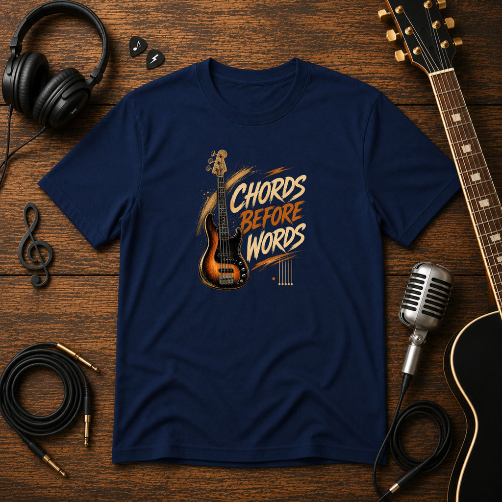 Chords Before Words | Unisex Regular T-Shirt