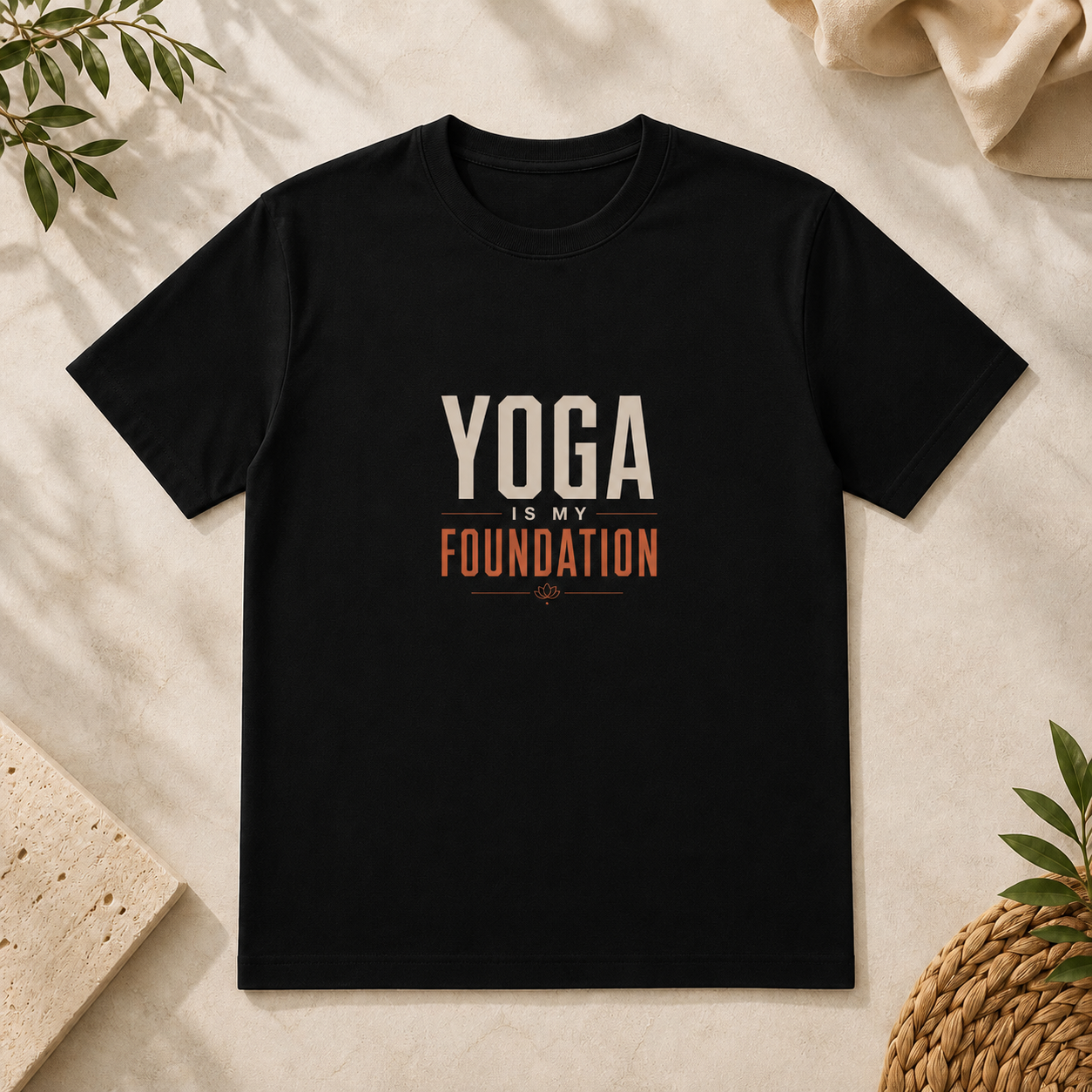 Yoga Is My Foundation | Unisex Tee